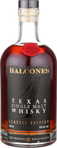 Balcones Texas Single Malt Whisky 1 Special Release Batch SM 13-10 53% 750ml