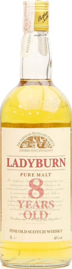 Ladyburn 8yo Pure Malt 40% 1000ml