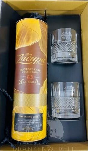 Zacapa La Doma Heavenly Cask Collection Giftbox with glasses 40% 700ml