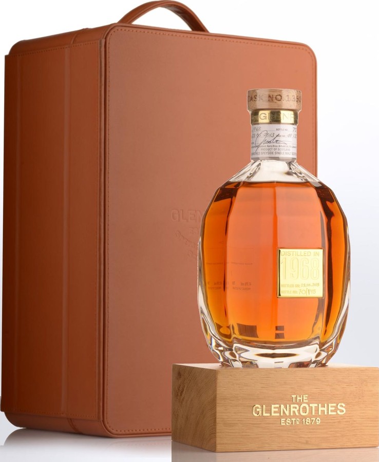 Glenrothes 1968 Extraordinary Single Cask Collection 2nd Fill Remade Hogshead 13507 41.9% 700ml