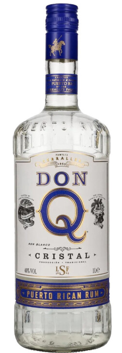 Don Q Cristal Puerto Rico 40% 1000ml