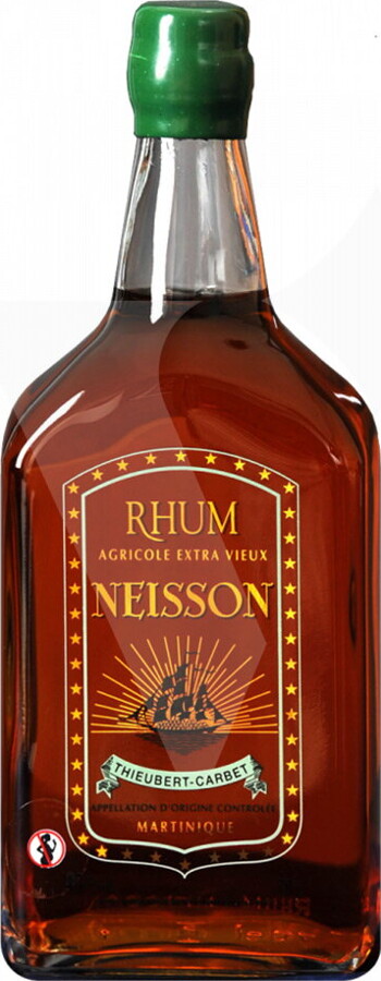 Rhum Neisson Extra Vieux serigraphie capsule or 45% 1000ml