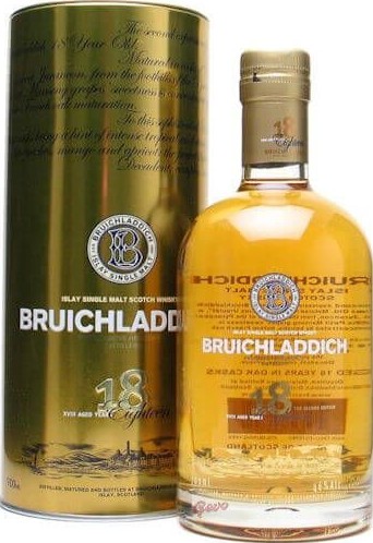 Bruichladdich 18yo 2nd Edition American Oak + Jurancon Sweet Wine Cask 46% 700ml