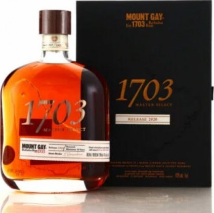 Mount Gay Master Select 1703 Release 2021 43% 700ml