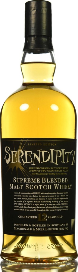 Serendipity 12yo Supreme Blended Malt Scotch Whisky 40% 700ml