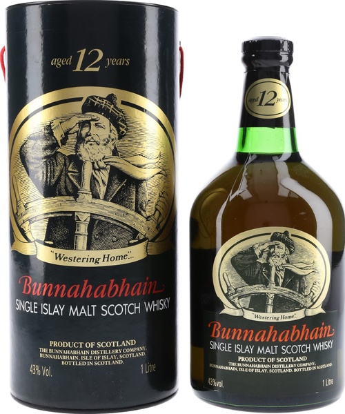 Bunnahabhain 12yo Single Islay Malt Scotch Whisky 43% 1000ml