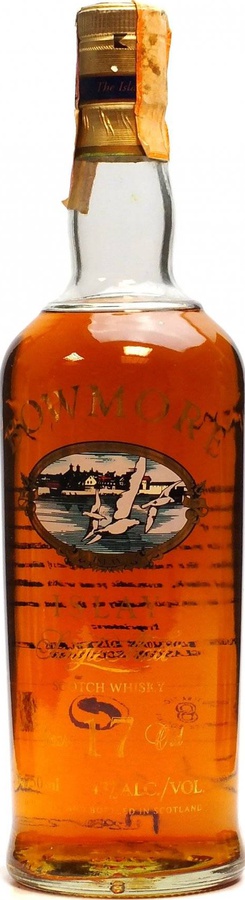 Bowmore 17yo Glass Printed Label 43% 750ml