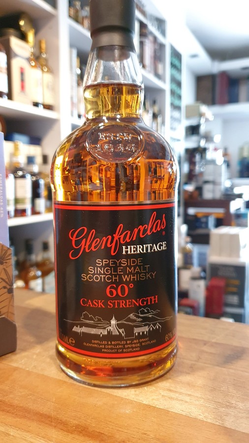 Glenfarclas Heritage CS square label 60% 700ml