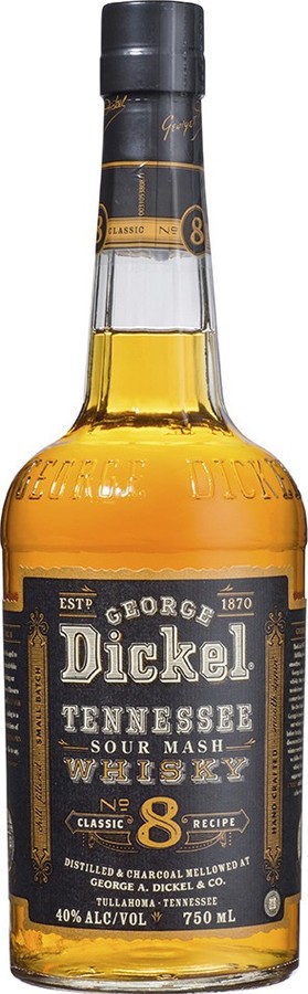 George Dickel No. 8 White Oak Barrels 40% 700ml