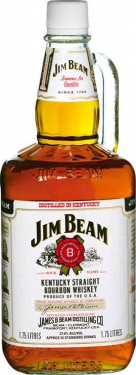 Jim Beam White Label 40% Radar 1750ml - Spirit