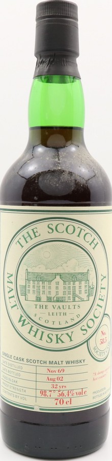 Strathisla 1969 SMWS 58.5 A damp cave in A hot country 58.5 56.4% 700ml