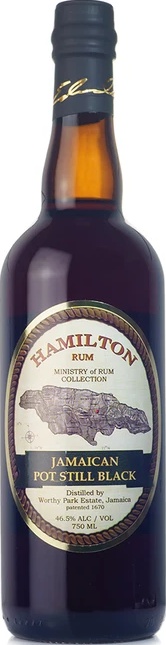 Hamilton Jamaican Pot Still Black Worthy Park US Import 46.5% 750ml
