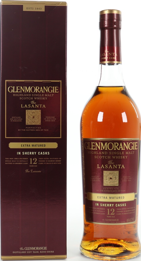 Glenmorangie 12yo Lasanta 2nd Edition Oloroso Sherry Finish 46% 750ml