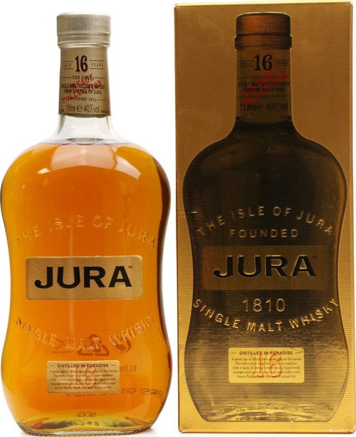 Isle of Jura 16yo Vintage Collection Bourbon & Sherry Casks 40% 1000ml