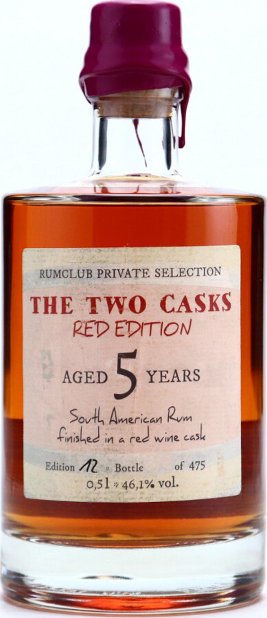 Rum Club Private Selection The Two Casks Red Edition 5yo 46.1% 500ml