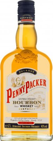 PennyPacker Sour Mash Kentucky Straight Bourbon Whisky New-Charred White Oak Casks 40% 700ml