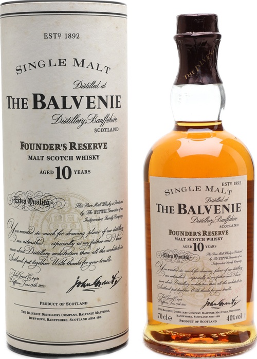 Balvenie Founder's Reserve Bourbon & Sherry Casks 10yo 40% 700ml