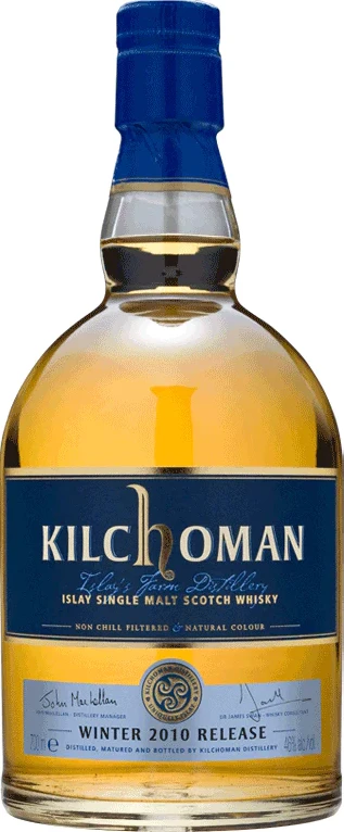 Kilchoman 2010 Winter Release Bourbon Casks 46% 750ml