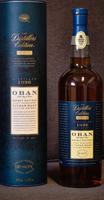 Oban 1996 The Distillers Edition Double Matured in Montilla Fino Sherry Wood 43% 1000ml