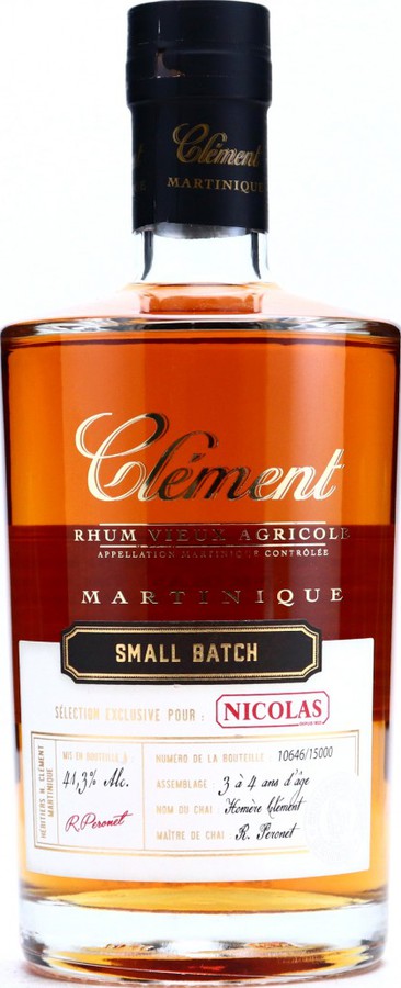 Clement Small Batch Nicolas 4yo 41.3% 700ml