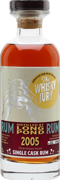 The Whisky Jury 2005 Long Pond Single Cask 62.1% 700ml