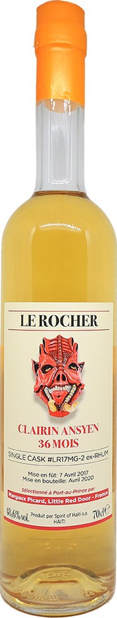Clarin 2017 Le Rocher 36 Month Little Red Door 3yo 48.6% 700ml