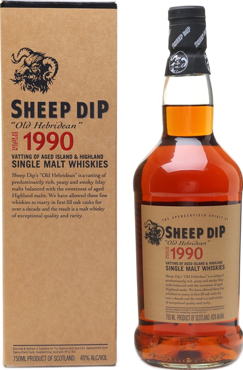Sheep Dip 1990 Old Hebridean 40% 750ml