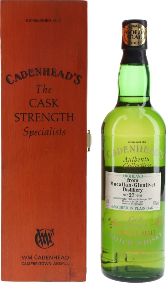 Macallan 1969 CA Authentic Collection 45.5% 700ml
