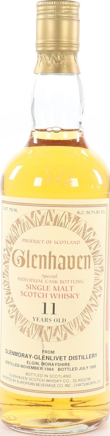 Glen Moray 1984 Gh 59.7% 750ml