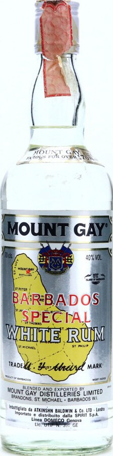 Mount Gay White 1990s 40% 700ml