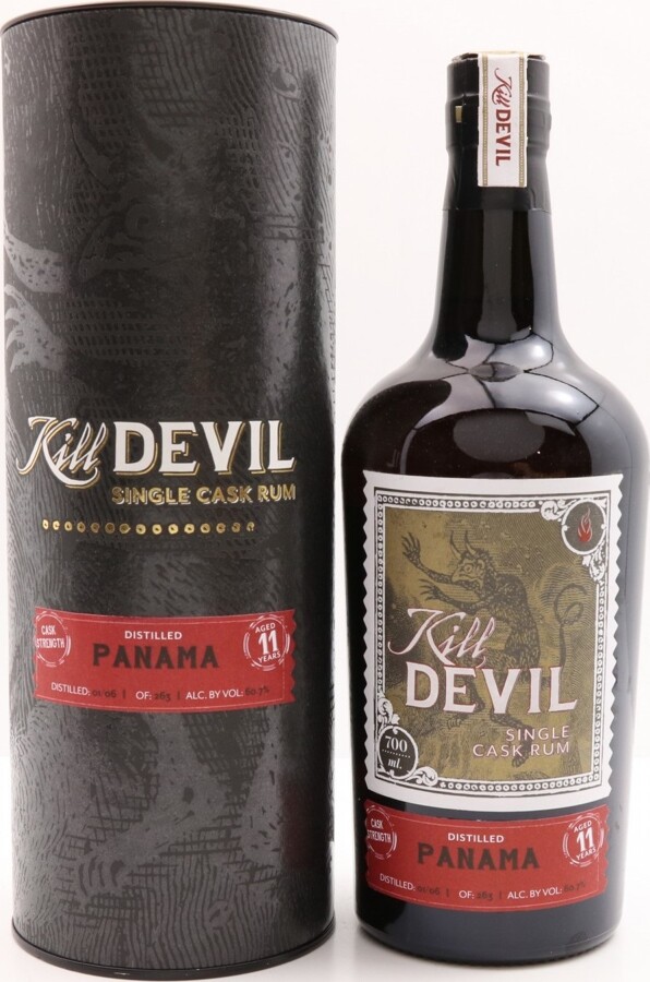 Kill Devil 2006 Single Cask Panama 11yo 60.7% 700ml
