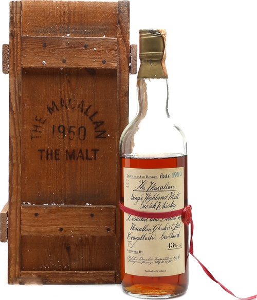 Macallan 1950 The Malt for Matthew Clark & Son London 43% 750ml