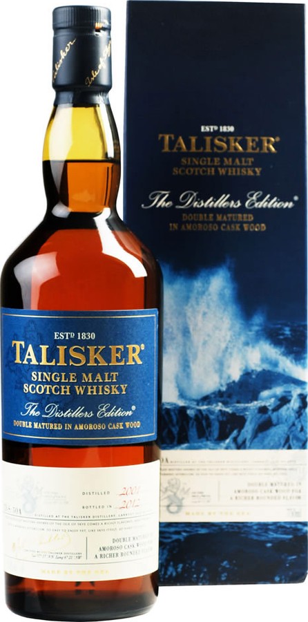 Talisker 2001 The Distillers Edition Amoroso Sherry Cask Finished 45.8% 750ml