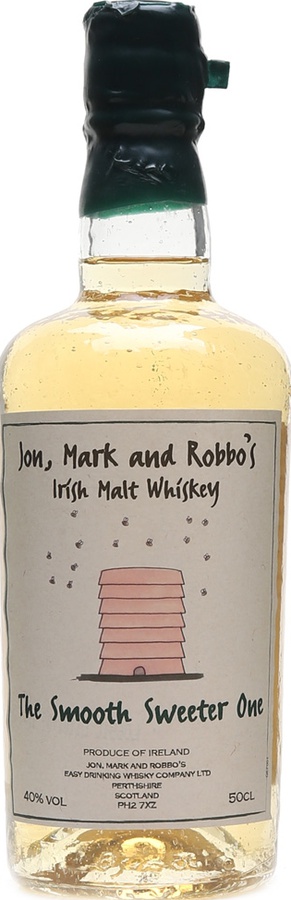 Jon Mark and Robbo's The Smooth Sweeter One Irish & Scotch Malt Whiskies 40% 500ml