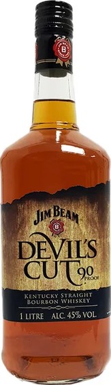 Jim Beam Devil's Cut 90 Proof American Oak 45% 1000ml