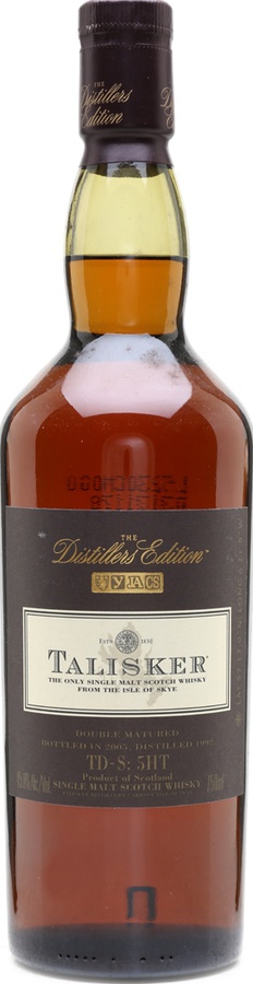 Talisker 1992 The Distillers Edition Double Matured in Amoroso Sherry Wood 45.8% 750ml