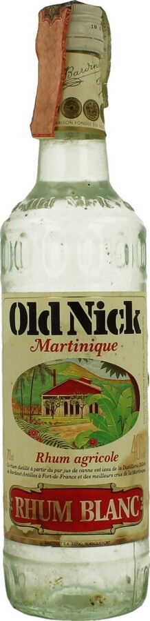 Old Nick Rhum Blanc 40% 700ml