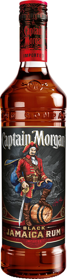Captain Morgan Black Jamaica Rum 40% 700ml