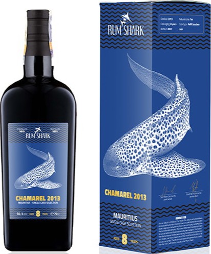 Rum Shark 2013 Chamarel Mauritius Single Cask Selection 10B 8yo 56.3% 700ml