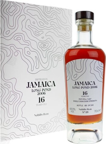 Nobilis Rum 2006 Jamaica Long Pond #29 16yo 68.9% 700ml