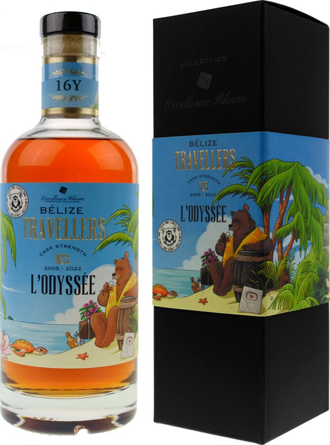 Excellence Rhum Collection 2022 Travellers Belize N23 Vintage 2005 16yo 65.4% 700ml
