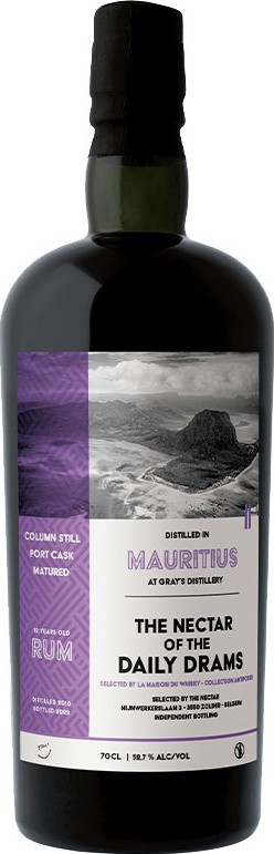 The Nectar of the Daily Drams 2010 Gray's Distillery Mauritius 12yo 53.4% 700ml