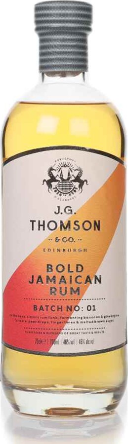 J.G. Thomson Bold Jamaican Batch #1 46% 700ml