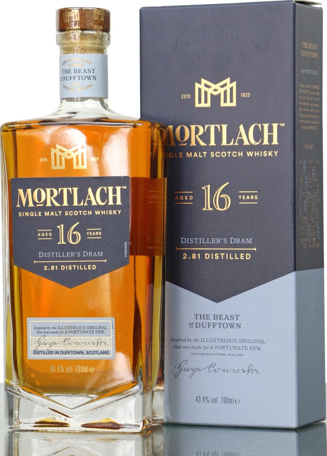 Mortlach 16yo Distiller's Dram Sherry 43.4% 700ml
