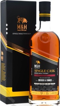 M&H 2019 Single Cask Ex-Sherry Oloroso Bresser & Timmer 57% 700ml