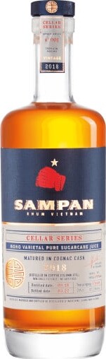 Sampan 2018 Cellar Series Cognac Cask 47.1% 700ml