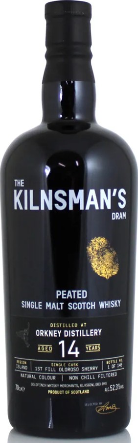 Orkney 2007 GWM The Kilnsman's Dram 1st-fill Oloroso Sherry 52.3% 700ml