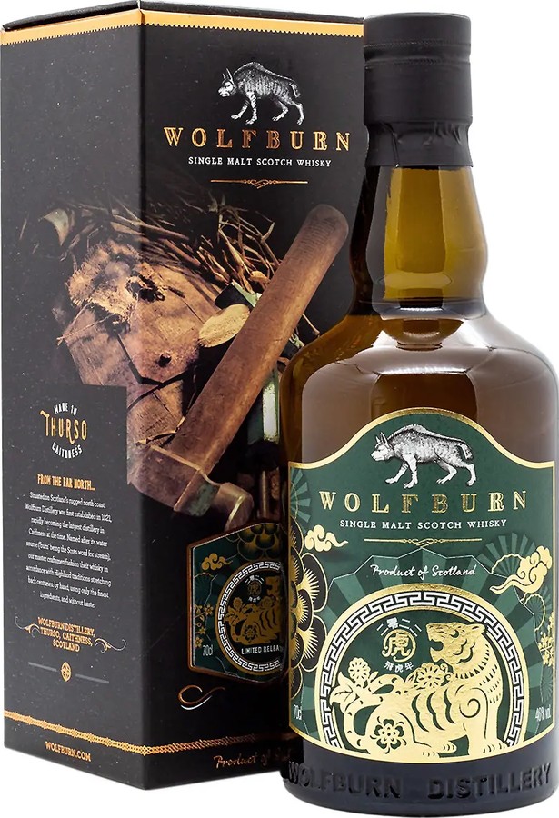 Wolfburn Year of the Tiger Chinese New Year 2022 46% 700ml
