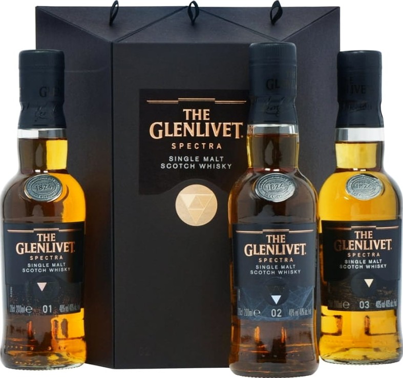 Glenlivet Spectra 3 Bottles SET