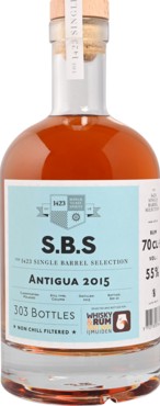 S.B.S 2015 Antigua Whisky & Rum aan Zee Fest 55% 700ml
